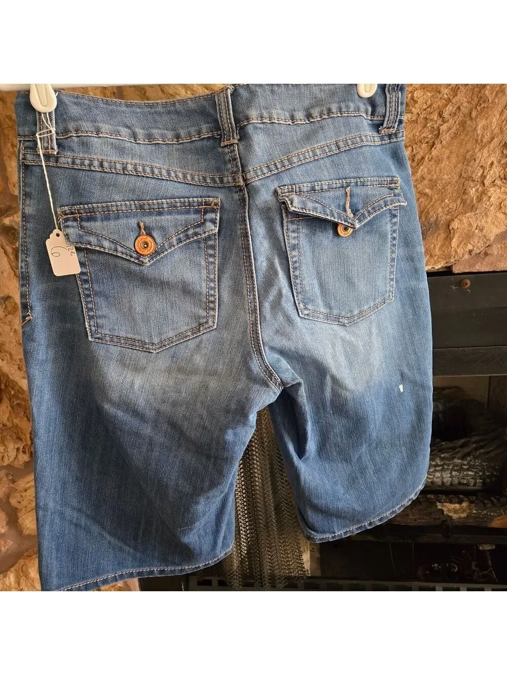 Blue Denim Shorts